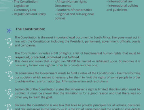 Supporting small-scale fishers – Know your rights